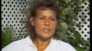 Evonne Goolagong Cawley Wimbledon 1990 interview [upl. by Ulyram]