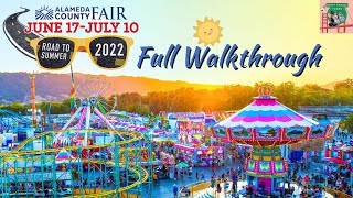 Alameda County Fair Full Walkthrough 1 Day [upl. by Him]