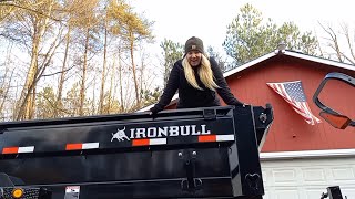 No More Delays NEW Ironbull DUMP TRAILER 16FT [upl. by Llien]