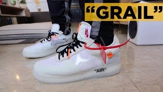 OFFWHITE AIR FORCE 1 ONFEET REVIEW GIVING AWAY A SMARTPHONE [upl. by Anifares]