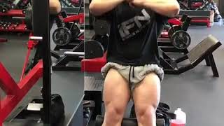 Sissy Squat Machine S1  Chris Pantano  The Compund  USA [upl. by Ytram]