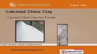 Calcined China Clay by Kaolin Techniques Vadodara [upl. by Myranda122]