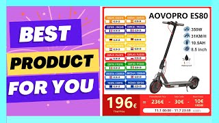 AOVOPRO ES80 Electric Scooter 350W [upl. by Asfah]