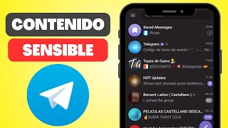 Cómo ver Contenido Sensible en Telegram en iPhone [upl. by Eciened]