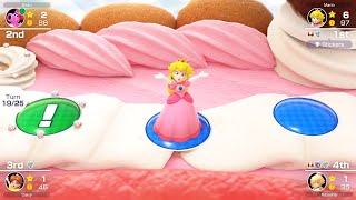 Mario Party Superstars 506 Peachs Birthday Cake Peach vs Daisy vs Rosalina vs Birdo [upl. by Godwin]