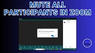 How to Mute All Participants in Zoom [upl. by Damiano]