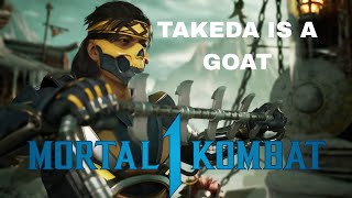 TAKEDA COMBOS ARE PEAK  Mortal Kombat 1 [upl. by Alded]