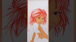 Selenia dans Arthur amp les Minimoys speeddrawing art reels shorts satisfying artist viral [upl. by Irtimid]