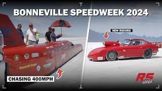 Bonneville Speedweek 2024  Jumping back into the Streamliner  2JZ Datsun 240z Sets 230MPH Record [upl. by Joshuah]