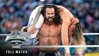 FULL MATCH Seth quotFreakinquot Rollins vs Drew McIntyre WrestleMania XL Sunday [upl. by Aehsrop]