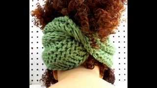 BOA Unique Knit Infinity Scarf and Pattern  Wear as a Head Wrap and Cowl [upl. by Ambrosius308]