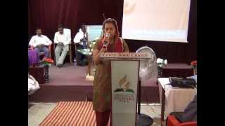 SDA LTC Song By Sofiya Divyanathan 04 May 2013 [upl. by Iddo]