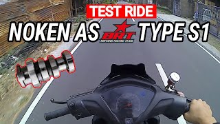 TEST RIDE Noken As BRT Type S1 Di Honda Revo Standart‼️Tarikan Bawah Dan Atas Dapat Semua‼️ [upl. by Aerdnaid]