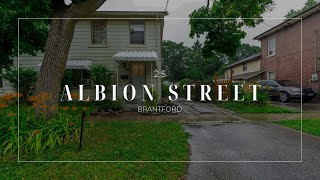 📍 25 Albion Street Brantford  479900 🛌2 bed 🛁15 bath [upl. by Nylareg]