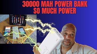 30000 mAh Power Bank Battery Pack Charger [upl. by Earl66]