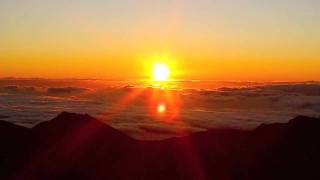 The Most Beautiful Sunrise  Haleakala Maui Hawaii [upl. by Mayor]