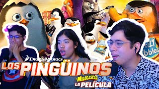 Los pingüinos de Madagascar 2014 VIENDO POR PRIMERA VEZ PELICULA REACCIÓN [upl. by Esirahs]