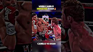 When Canelo Alvarez DEFEATED Amir Khan boxing knockoutpower boxingfight trending canelo [upl. by Niala468]