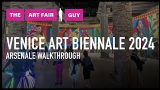 VENICE BIENNALE 2024  FULL ARSENALE WALKTHROUGH [upl. by Aeki635]