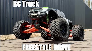 Insane RC Truck Freestyle with slow motion 🔥👌 [upl. by Kaleena876]