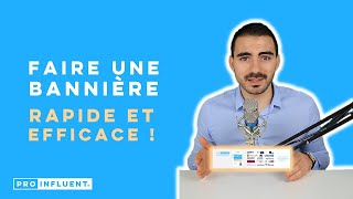 COMMENT FAIRE UNE BANNIÈRE LINKEDIN™ professionnelle et efficace [upl. by Elwee129]