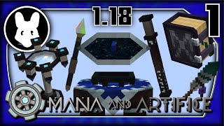 Mana amp Artifice Secrets explained Pt1 BitByBit 118 Minecraft mod What it do amp How to start [upl. by Erdnoed]