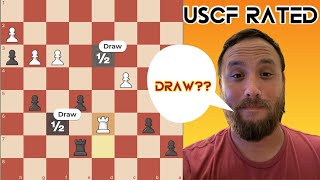 Online USCF Rated Chess Tournament 1400 vs 1600 [upl. by Sivek]