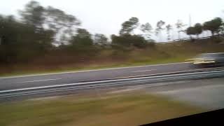 driving floridas turnpike north to saint cloud to daytona beach to fl 28 beachline expressway [upl. by Wiley]