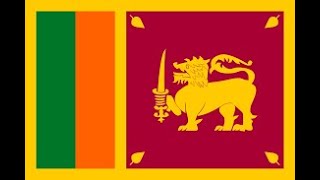 SRI LANKA NATIONAL ANTHEM SRI LANKA MATHA [upl. by Niatirb]