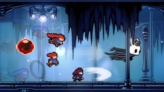 Hollow Knight  Speedrunner vs 4 Hunters from Celeste [upl. by Tenneb]