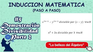 Inducción Matemática 57  Demostración Divisibilidad Múltiplos Parte 2  Ejercicios Resueltos  PIC [upl. by Pubilis]