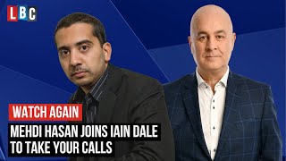 Political commentator Mehdi Hasan joined Iain Dale  Watch again [upl. by Ayam618]