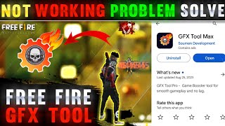 How to Use GFX Tool Max for Free Fire  Improve Graphics amp Performance [upl. by Eboh213]