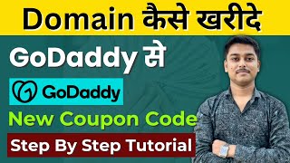 ✅How to Buy Domain From GoDaddy 2024  GoDaddy se Domain Kaise Kharide Complete Registration Process [upl. by Millard]