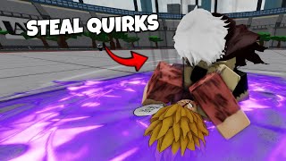 STEALING QUIRKS With Shigaraki Passive HEROES BATTLEGROUNDS [upl. by Eisor129]