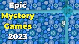 🔴 Epic Games Store Mystery Games 2023  Daily FREE Games again [upl. by Llenehs820]