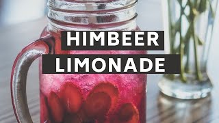 HOW TO MAKE Himbeer Limonade  Leckeres Erfrischungsgetränk selber machen ♥ Make A Wish TV [upl. by Bbor555]