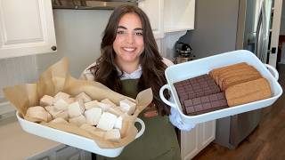 Making the Perfect Smores with Homemade Graham Crackers and Marshmallows [upl. by Euell]