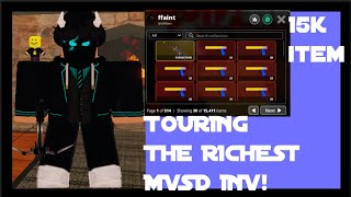 I TOURED 1 OF THE RICHEST MVSD PLAYERS IN THE WORLD 6M COLLECTORS RATING [upl. by Sacul]