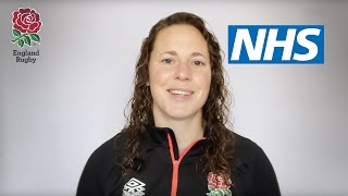 Rugby stars show support for booster campaign  NHS [upl. by Cordey]