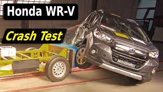 Honda WRV Crash Test amp Safety Test [upl. by Yetty419]