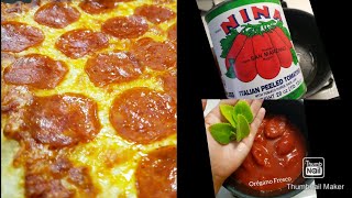 La mejor salsa para Pizza en 15 minutos ¡CON SOLO 5 INGREDIENTES SalsaParaPizza fácil Pizza [upl. by Ytsirhc399]