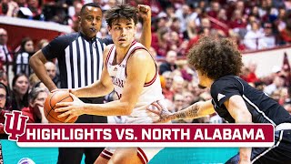 North Alabama at Indiana  Highlights  Big Ten Mens Basketball  Dec 21 2023 [upl. by Saberhagen892]