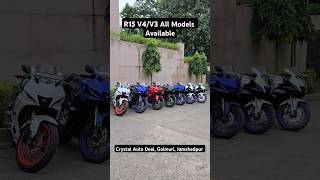 R15 V4V3 ALL MODELS AVAILABLE AT CRYSTAL AUTO DEAL CONTACT  9279000001 jamshedpur r15v4 [upl. by Joseph]