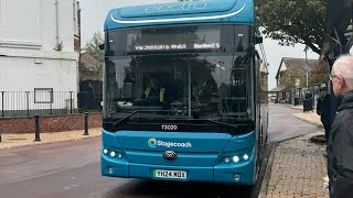 22x Stagecoach Bus  Wombwell to Barnsley Full Ride [upl. by Devehcoy]