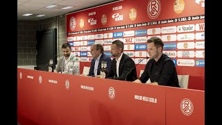 Pressekonferenz Vorstellung MarcNicolai Pfeifer [upl. by Nadab]