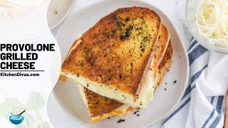 BEST ITALIAN Provolone Grilled Cheese [upl. by Pritchard]