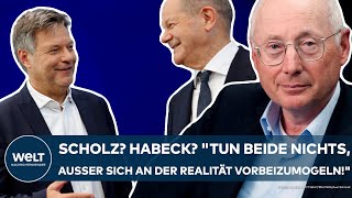 AMPELAUS Scholz Habeck quotTun beide nichts außer sich an der Realität vorbeizumogelnquot  Aust [upl. by Epifano]