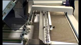 Piegatrice automatica per carta PrestigeFOLD NET52 in linea con stacker [upl. by Scurlock]