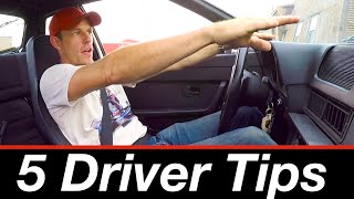 Top 5 everyday driving tips from a racing driver [upl. by Eidolem]